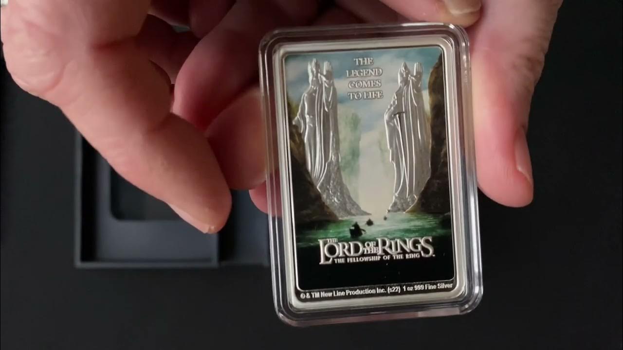 The Return of the King 1oz Silver Coin - THE LORD OF THE RINGS