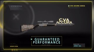 CVA Accura Muzzleloader Rifle Series - 2016 Commercial