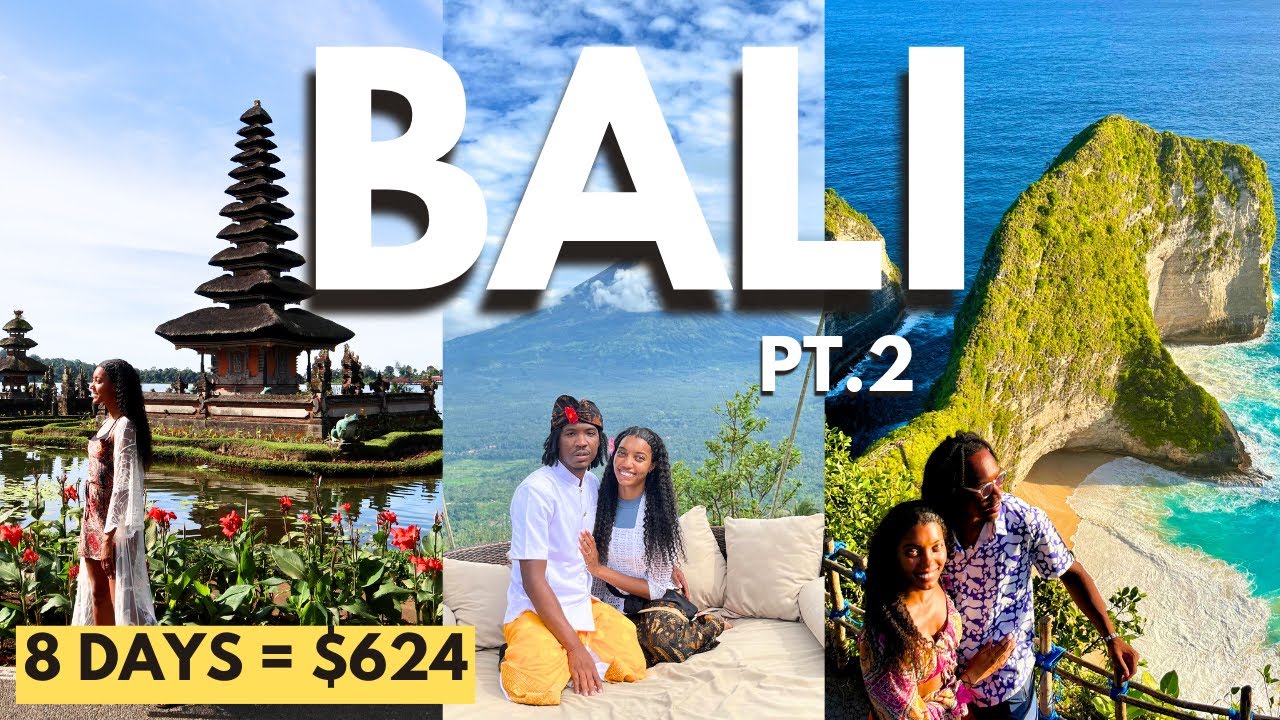 Bali Budget Travel Vlog | Bali Beaches | Bali Waterfalls | Bali Temples | Nusa Penida | Nusa Dua