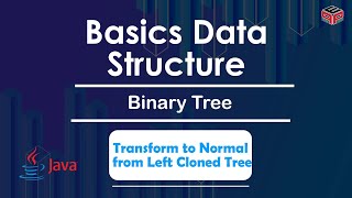 Transform to Normal from Left Cloned Tree | Binary Tree | In English | Java | Video_13