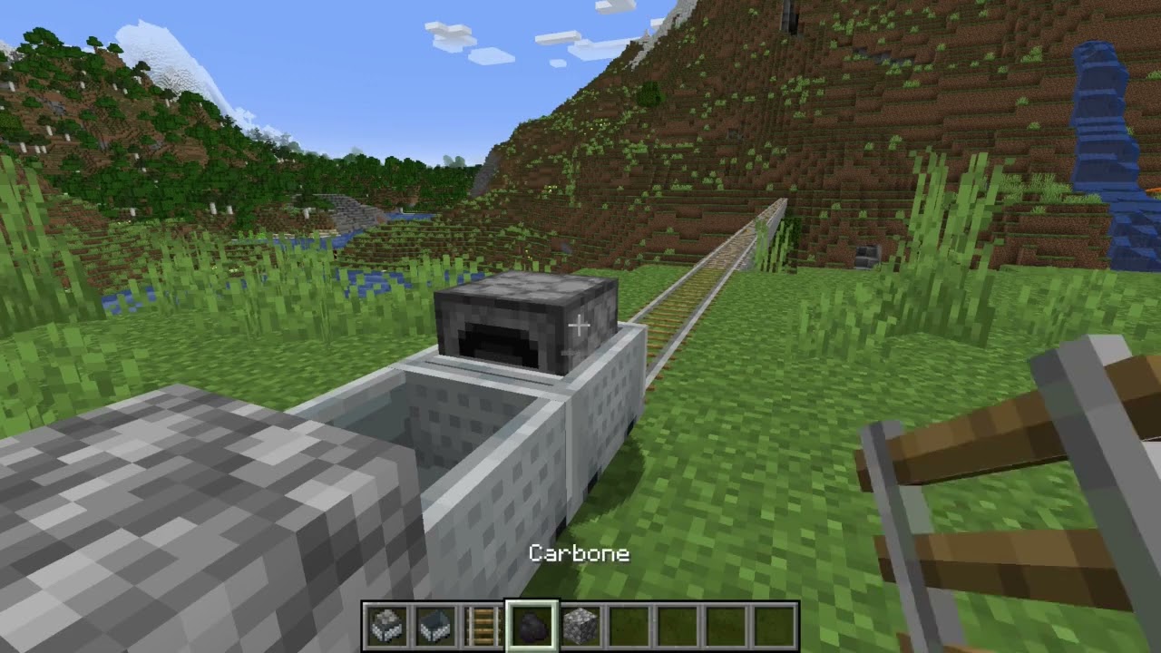 Tutorial come fare un treno su minecraft