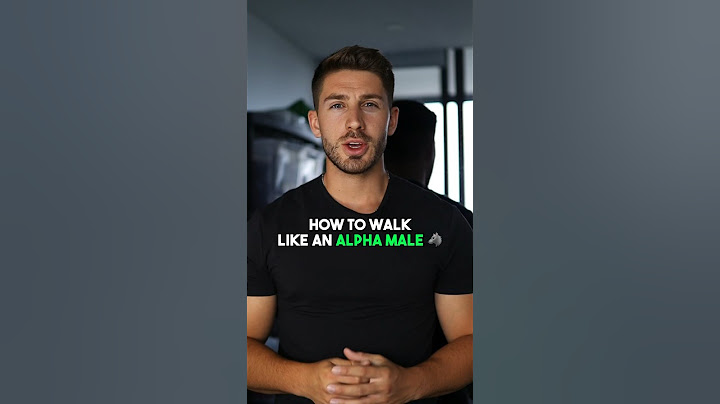 How to walk like an alpha male! #alpha #confident #menstips #mensadvice