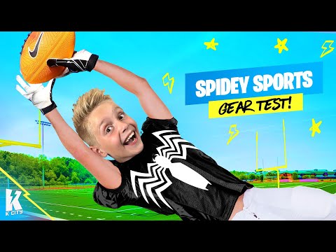 spider-man-powers!-super-hero-sports-gear-test-for-kids-by-kidcity
