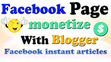 How to setup facebook instant articles with blogger