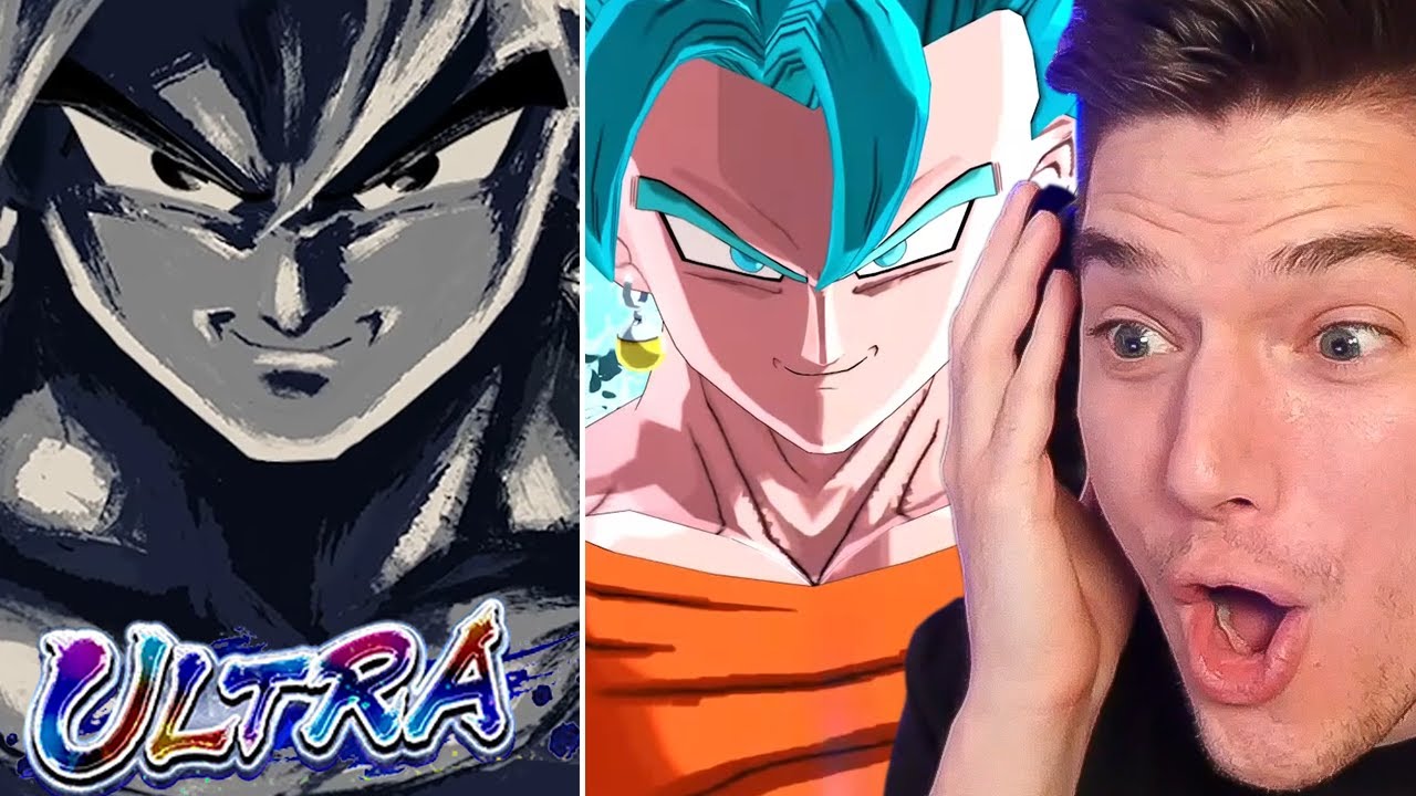 НОВАЯ РЕАКЦИЯ Ultra Vegito Blue на 5-ю годовщину Dragon Ball Legends, часть 3!