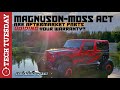 Do aftermarket parts void your warranty?| Magnuson and Moss Act Explained