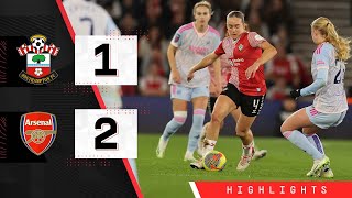 WOMEN'S HIGHLIGHTS: Saints 1-2 Arsenal | FA Continental Tyres Women's League Cup