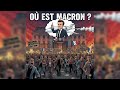 où est macron ?