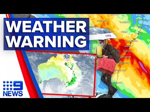 Nsw bracing for heavy rain and flooding | 9 news australia