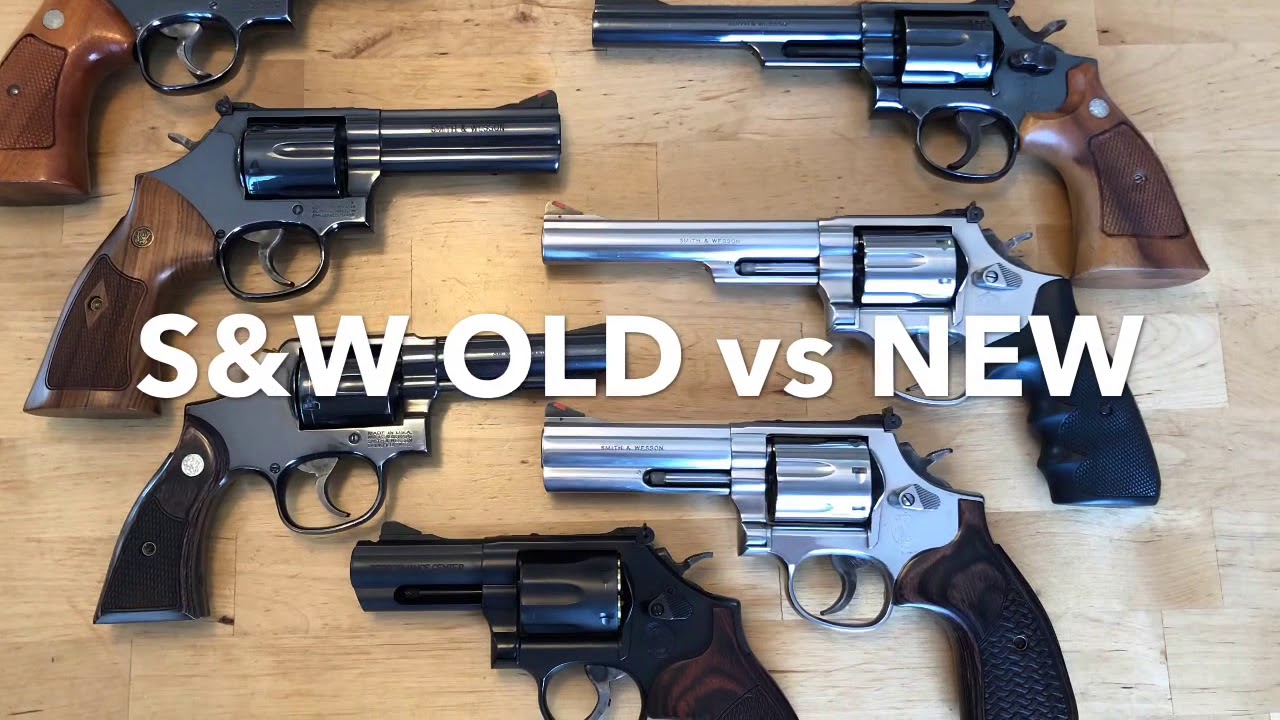 Smith \U0026 Wesson: Old Vs New. Do They Make Them Like They Used To?