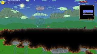 Figuring out how to beat Terraria skyblock