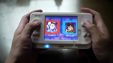 GP2X F200 with modified D-PAD