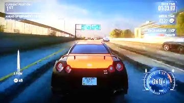 NFS The Run Windy City GTR SpecV Showdown