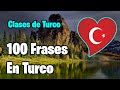 Aprender Turco | 100 Frases en Turco