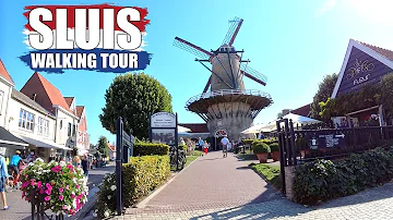 Walking Tour of Sluis Netherlands ???? | Charming Dutch Town near the Belgian Border