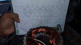 3 Phase Motor Rewinding Bangla | 1500 RPM 1HP Full Practical Training.