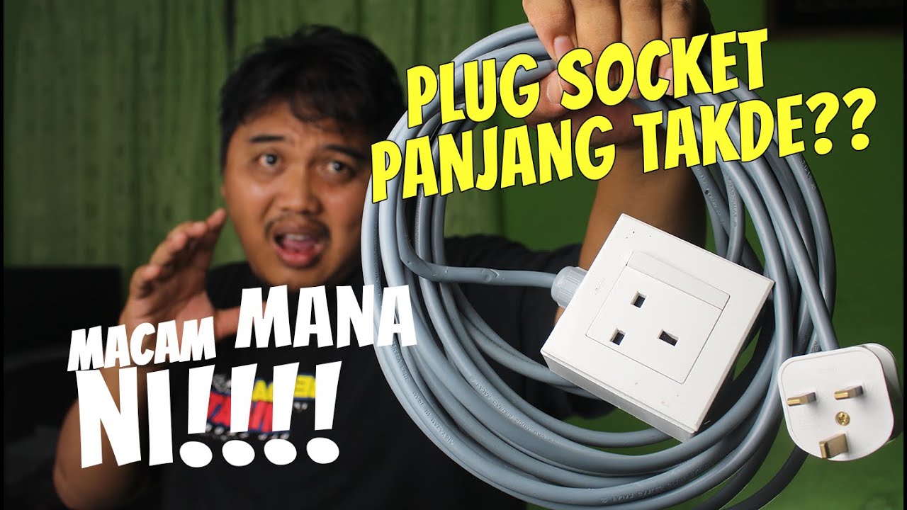 Cara Mudah DIY Extension Plug Socket - YouTube