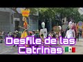 Procesión de Las Catrinas en CDMX  🇲🇽 #catrinas #desfile #cdmx #bellasartes