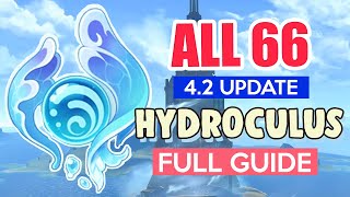 How to: GET ALL 66 HYDROCULUS FONTAINE 4.2 UPDATE | COMPLETE GUIDE FULL TUTORIAL | Genshin Impact