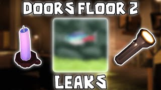 NEW REAL DOORS FLOOR 2 LEAKS! [Roblox]