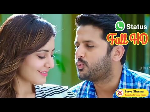 new-south-indian-romantic-whatsapp-status-in-hindi-|-rashi-khanna-|-nithin-status-video-|-hd