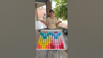 Brain Boosting Color Ball Puzzle Challenge #satisfying #colorball #colorgame