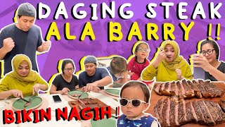 MAMA RIETA KETURUTAN DIMASAKIN STEAK SAMA MENANTU KESAYANGAN ! ENAK BANGET GAK ADA LAWAN !