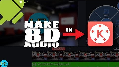How to make 8d audio in android in kinemaster | easy way to make 8d audio.
