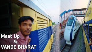 Short Journey & meetup doston k sath in Raipur Local for Vande Bharat Express parallel race