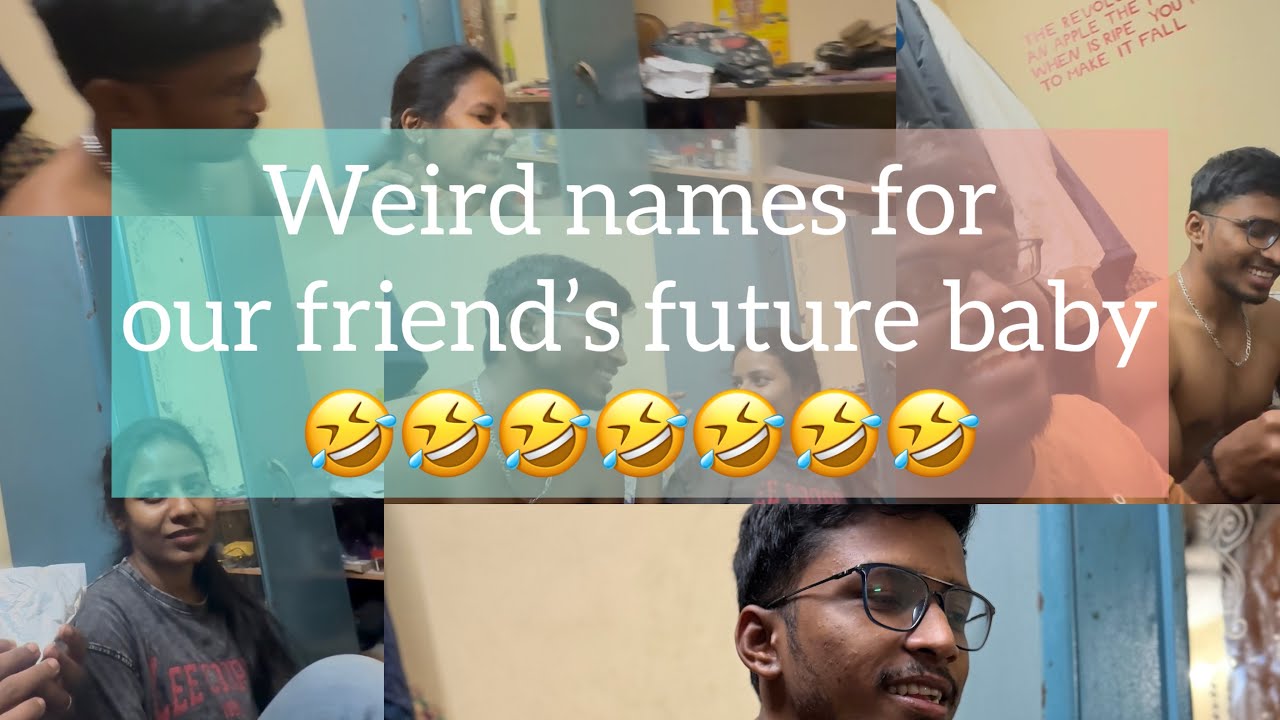 Weird Names for our Friend’s future baby | Fun Vlog 