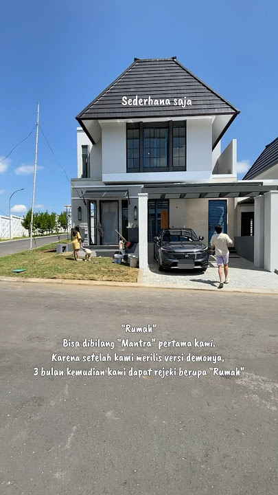 Buat yang belum punya rumah, boleh dicoba soundnya❤️ Siapa tahu menular ke kamu juga rejekinya🤗