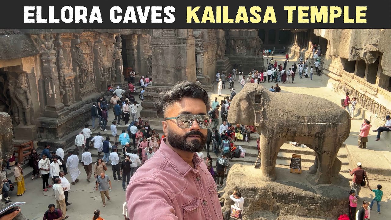 Ellora Caves Tour | Kailasa Temple & Ghrishneshwar Jyotirlinga | Bibi Ka Maqbara | Maharashtra 🇮🇳