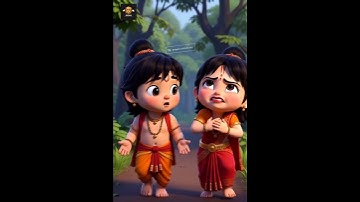 Ram & Sita Ki Cute Nok Jhok” #3d #animation #cartoon #video