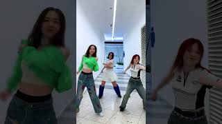 watch LE SSERAFIM (르세라핌) 'EASY' dance cover on our channel!  #kpopinpublic