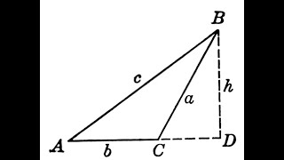 Deriving the Formulas: Obtuse Triangle (Dividing the height) - Montessori Geometry