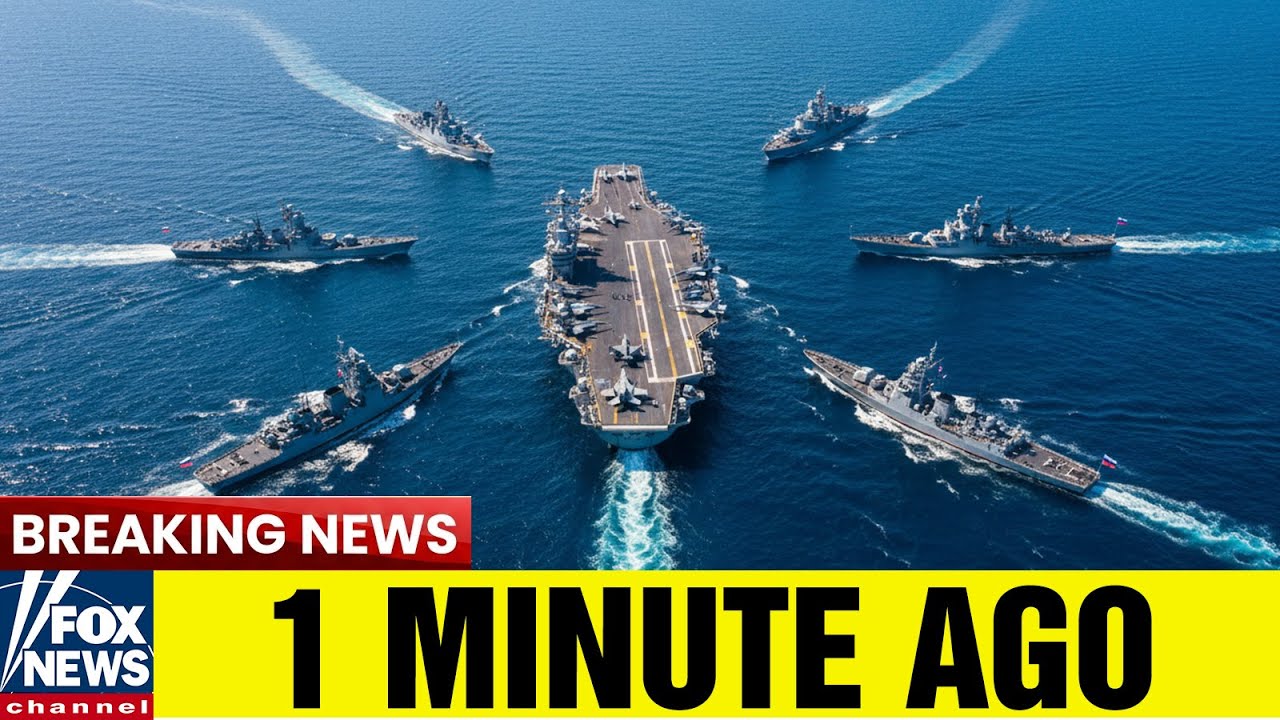 8 Russian Warships Closed In on a U.S. Aircraft Carrier — Then THIS Happened..  - YouTube