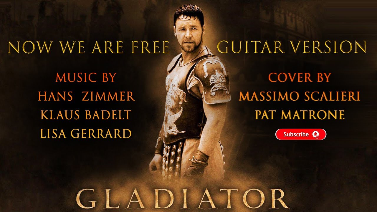Gladiator Soundtrack: Now We Are Free Instrumental Guitar (Cover by