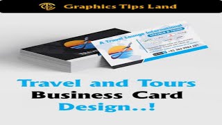 travel business card design in coreldraw #businesscard #visitingcard #coreldraw #shorts