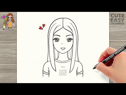 Premium Vector  Coloring page kawaii character cartoon drawing manga anime  girl cute for kids