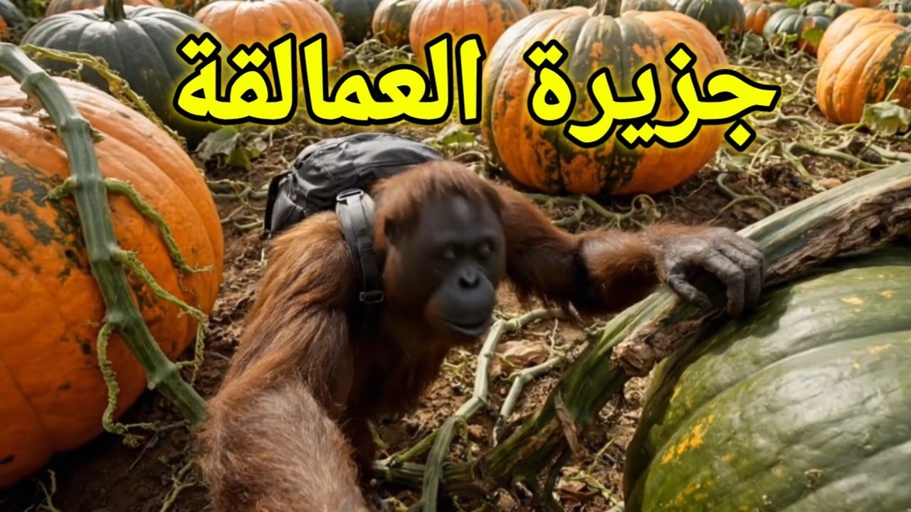 فلوغ القرداني 🐒 | اكتشاف جزيرة العمالقة المفقودة 😱 | مغامرة القرد الذكي في عرض البحر