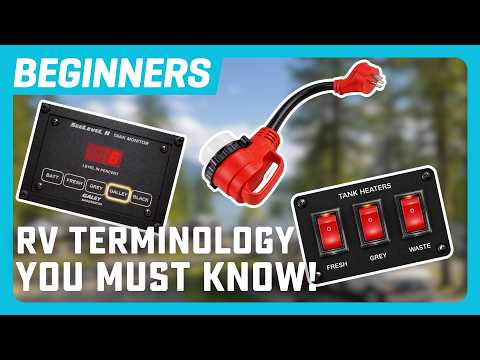 New to RVing? Here are Common RV Terms You Should Know! | RV Beginners