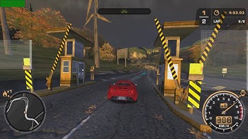 NFS Most Wanted - Petersburg 8 Lap Series in under 6:50 (Top Leaderboard Run)