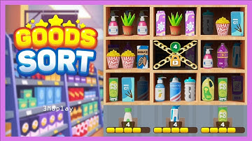 Goods Sort 3D - Master Sortasi | Gameplay Level 6-10 (part.02)
