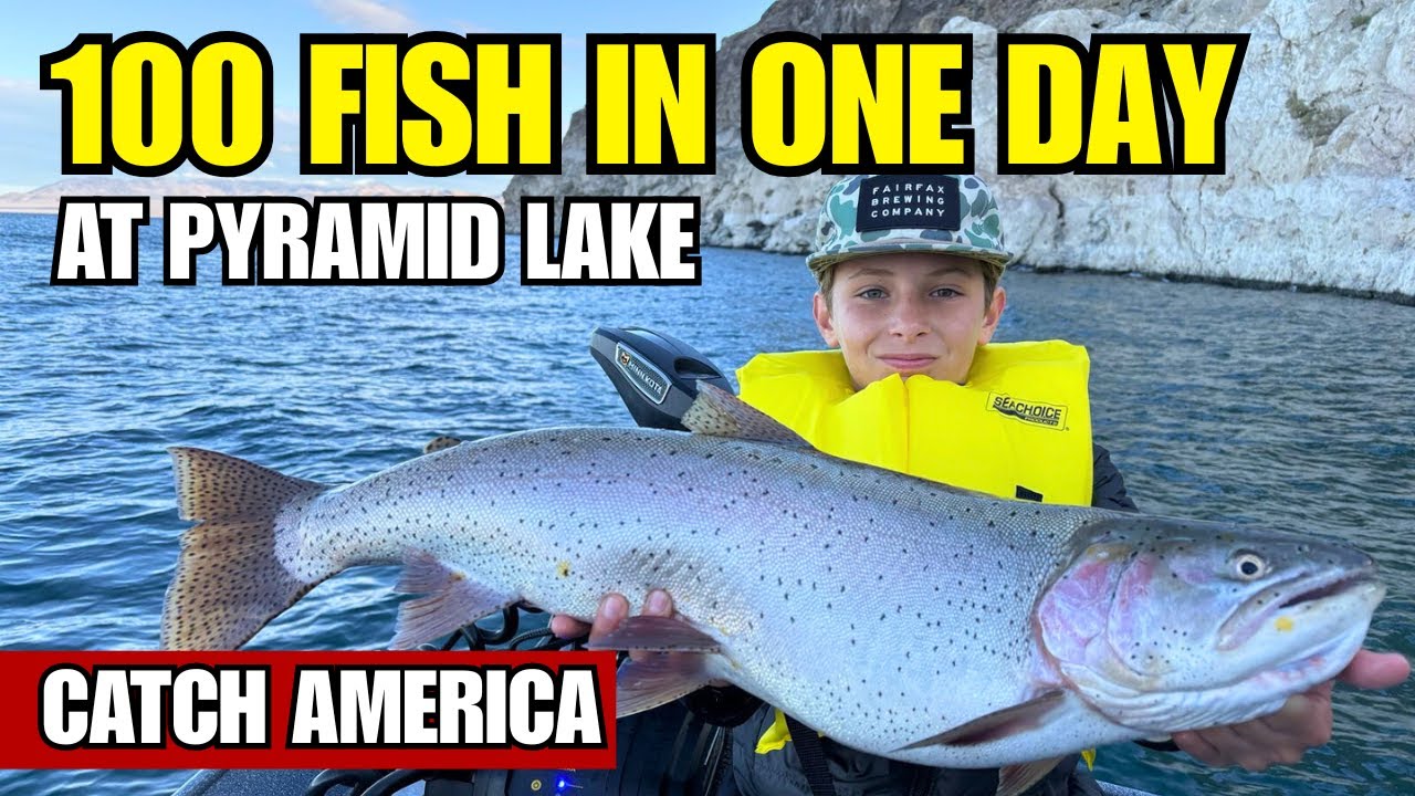 [Teaser] 100 Fish in One Day at Pyramid Lake - YouTube