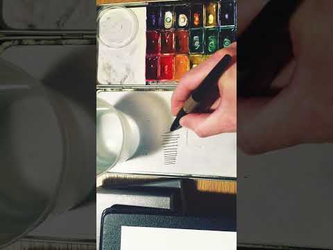Как рисовать скетч ручкой  #творчество #рисование #скетчинг