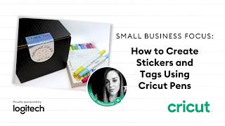 How to Create Stickers and Tags Using Cricut Pens | Step-by-Step Tutorial