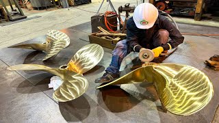 The process of making marine propellers. A manufacturing factory for marine propellers in Japan. by プロセスX 182,209 views 2 days ago 18 minutes