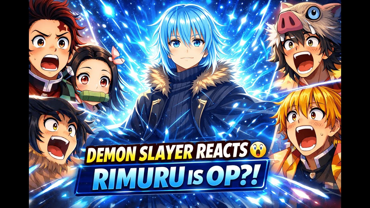 Demon slayer react to rimuru tempest || Gacha reaction || ship :Rimuru x ciel