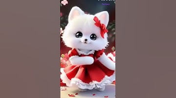 Thumbnail of One cute kitten #youtubeshorts #cat #music #cute #trending #funny #song #music #trending #funny #cat
