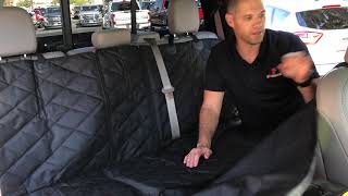 tundra back seat dog cover